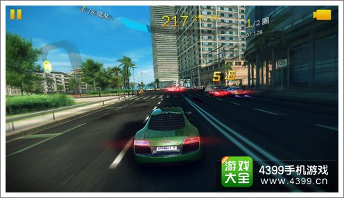 狂野飙车8巴塞罗那全景图