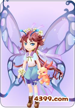 小花仙花与兔套装