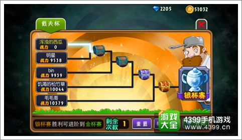 植物大战僵尸全明星戴夫杯玩法详解 过关斩将