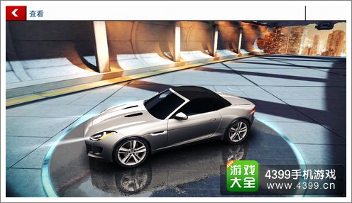 狂野飙车8C车捷豹F-TypeR性能测试