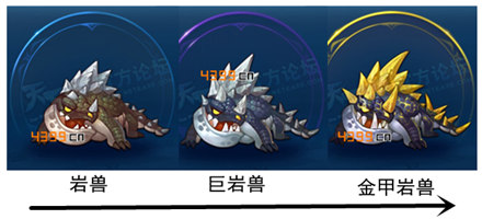 天下HD岩兽元魂介绍 岩兽进阶元魂