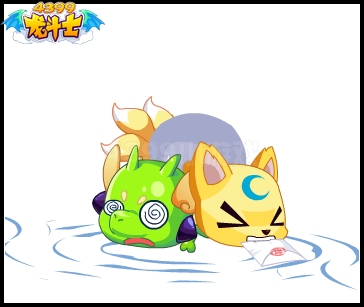 龙斗士小九 变身九尾狐?