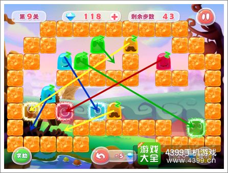 果冻萌萌哒第九关攻略