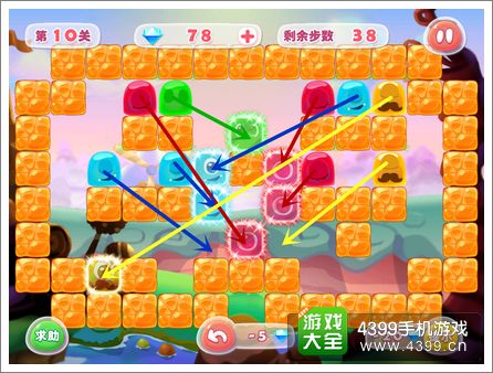 果冻萌萌哒第十关攻略