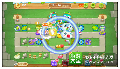 保卫萝卜2地下庄园D2关攻略