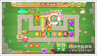 保卫萝卜2地下庄园D3关攻略