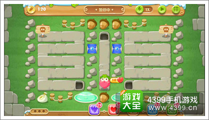 保卫萝卜2地下庄园D4关攻略