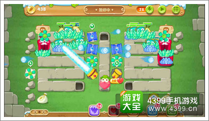 保卫萝卜2地下庄园D4关攻略