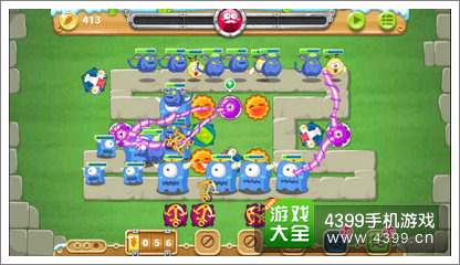 保卫萝卜2地下庄园D5关