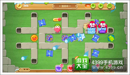 保卫萝卜2地下庄园D6关攻略