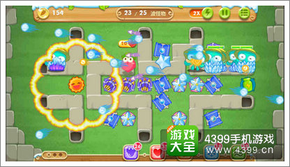 保卫萝卜2地下庄园D6关攻略