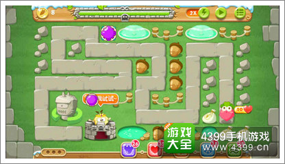 保卫萝卜2地下庄园D7关攻略