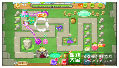 保卫萝卜2地下庄园D7关攻略