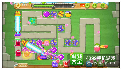 保卫萝卜2地下庄园D7关攻略