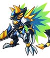 卡布西游黑鳞机甲兽