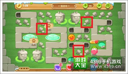 保卫萝卜2地下庄园D20关攻略