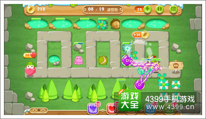 保卫萝卜2地下庄园D14关攻略