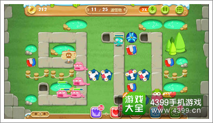 保卫萝卜2地下庄园D16关攻略
