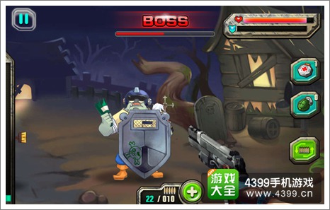 僵尸进攻BOSS模式