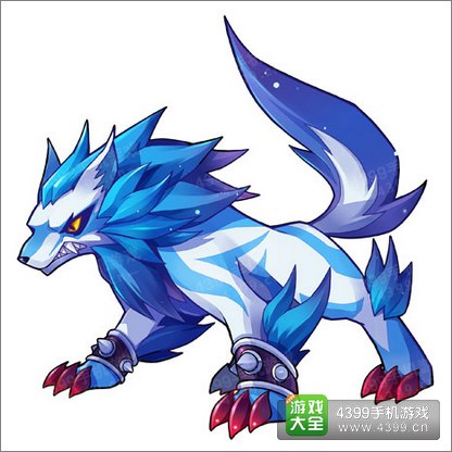 天天酷跑冰锋狼王