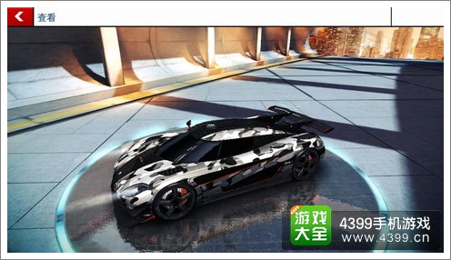 狂野飙车8柯尼塞格one:1图片