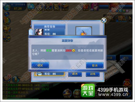 神武手游高宠物格局