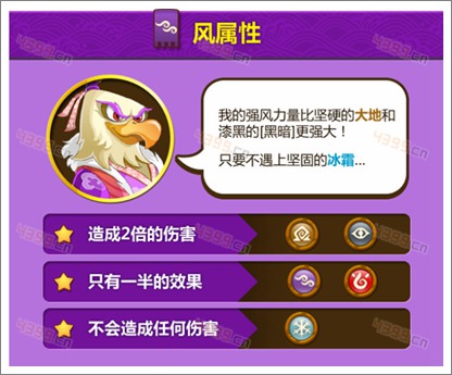 功夫宠物凤属性相克表