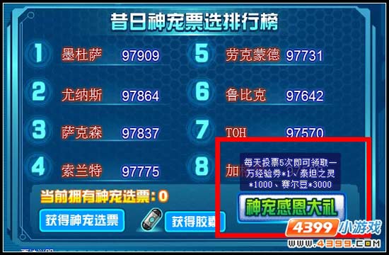 赛尔号神宠感恩大礼包怎么得？