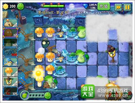 植物大战僵尸2黑暗时代第28关攻略 敌强我更强