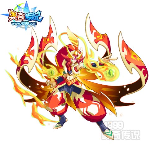 奥奇传说北焰火圣图片 高清大图