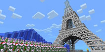 我的世界手机版地图 the Eiffel Tower