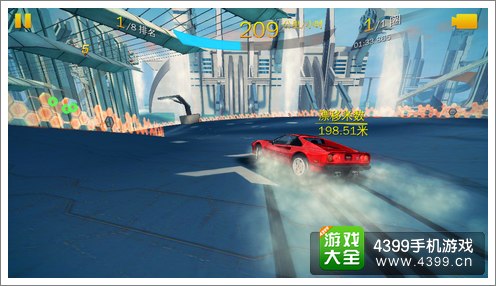 狂野飙车8第八区赛道
