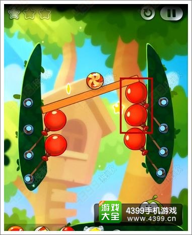 一起割绳子2第1-7关怎么过