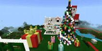 minecraftpe圣诞小屋 我的世界作品展示