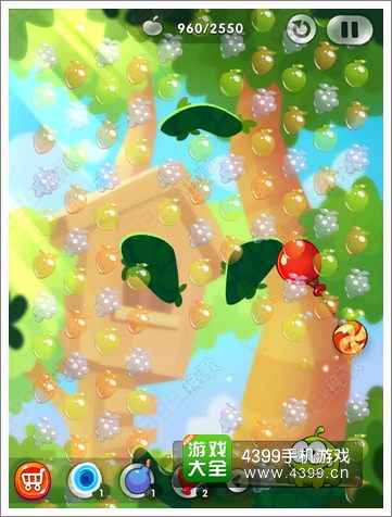 一起割绳子2森林1-6攻略