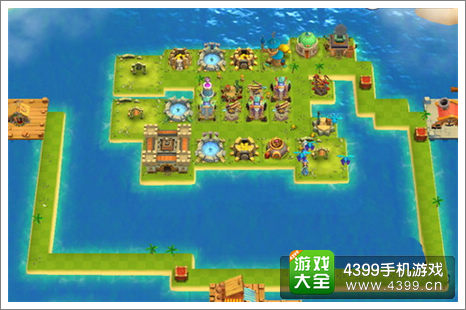 海岛争霸布局