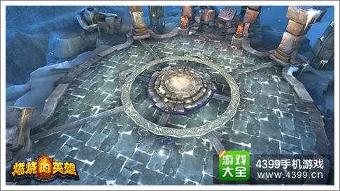 燃烧的英雄场景原画