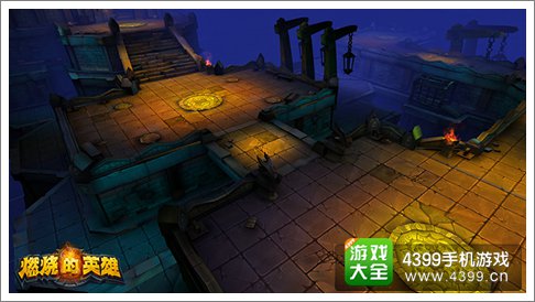 燃烧的英雄场景原画