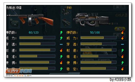 4399生死狙击汤姆逊冲锋枪测评