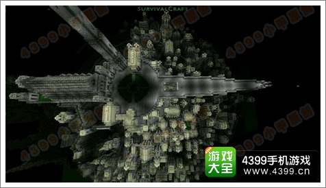 生存战争玩家作品米纳斯提瑞斯大教堂