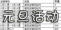 剑仙缘元旦活动公告 2015元旦六大活动