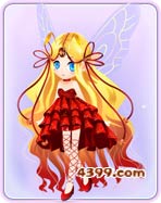 小花仙赤月恶魔套装