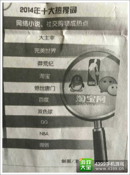 《大主宰》荣登2014网络热搜榜首 同名手游即将开测