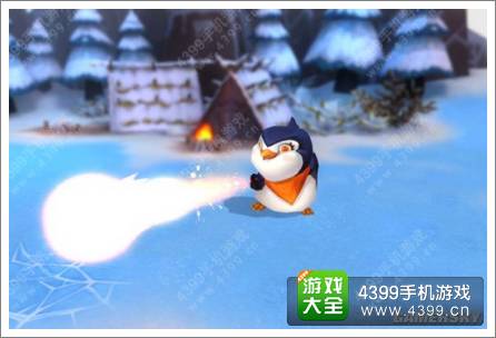 天下HD冰雪嘉年华开幕 梦工厂订制企鹅元魂