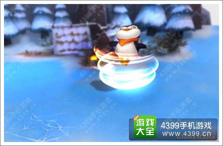 天下HD冰雪嘉年华开幕 梦工厂订制企鹅元魂
