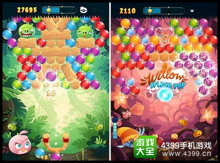 愤怒的小鸟思黛拉泡泡手游