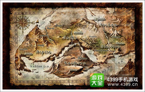猎魔通缉令阿卡迪亚大陆地图