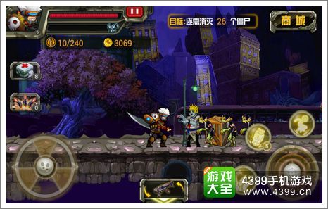 暴击僵尸末日战斗