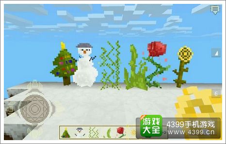 我的世界耶诞雪绒花材质