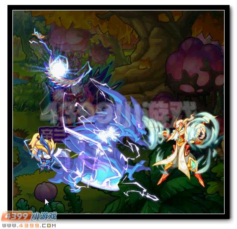 热血精灵派狂暴的魔神